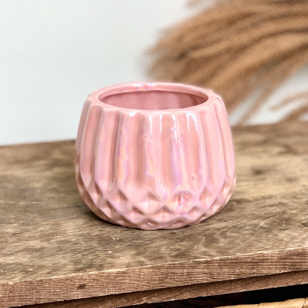 Holographic Baby Pink Dish